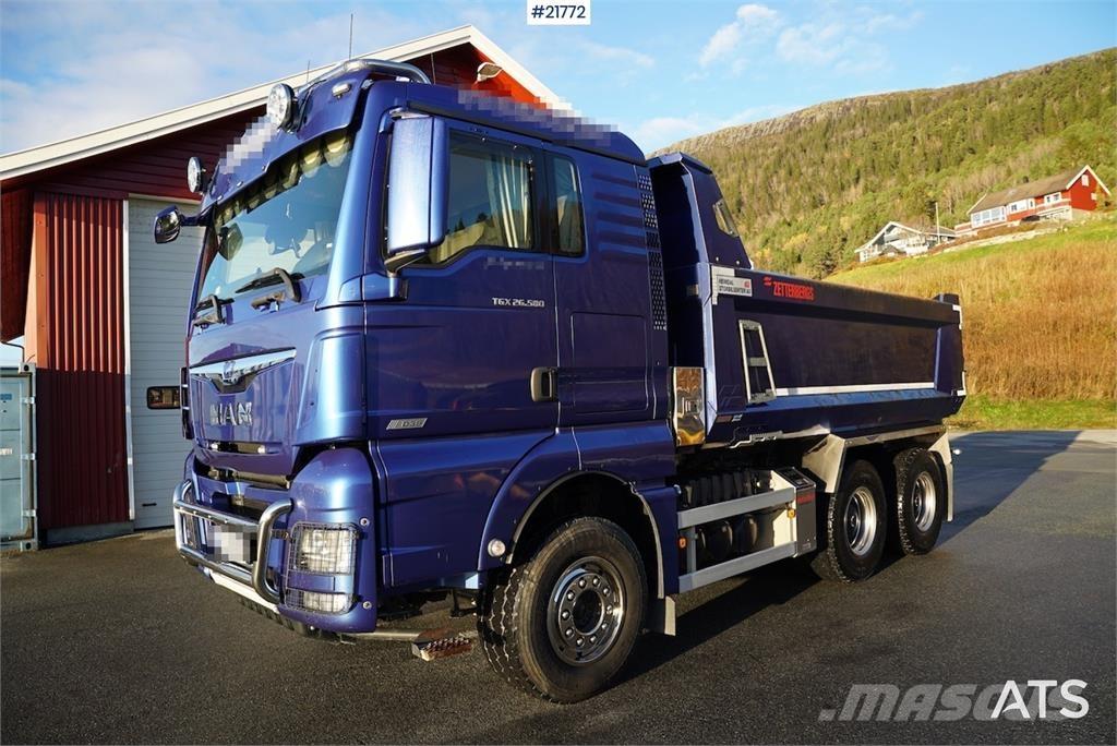 MAN TGX 26.580 Sklápače
