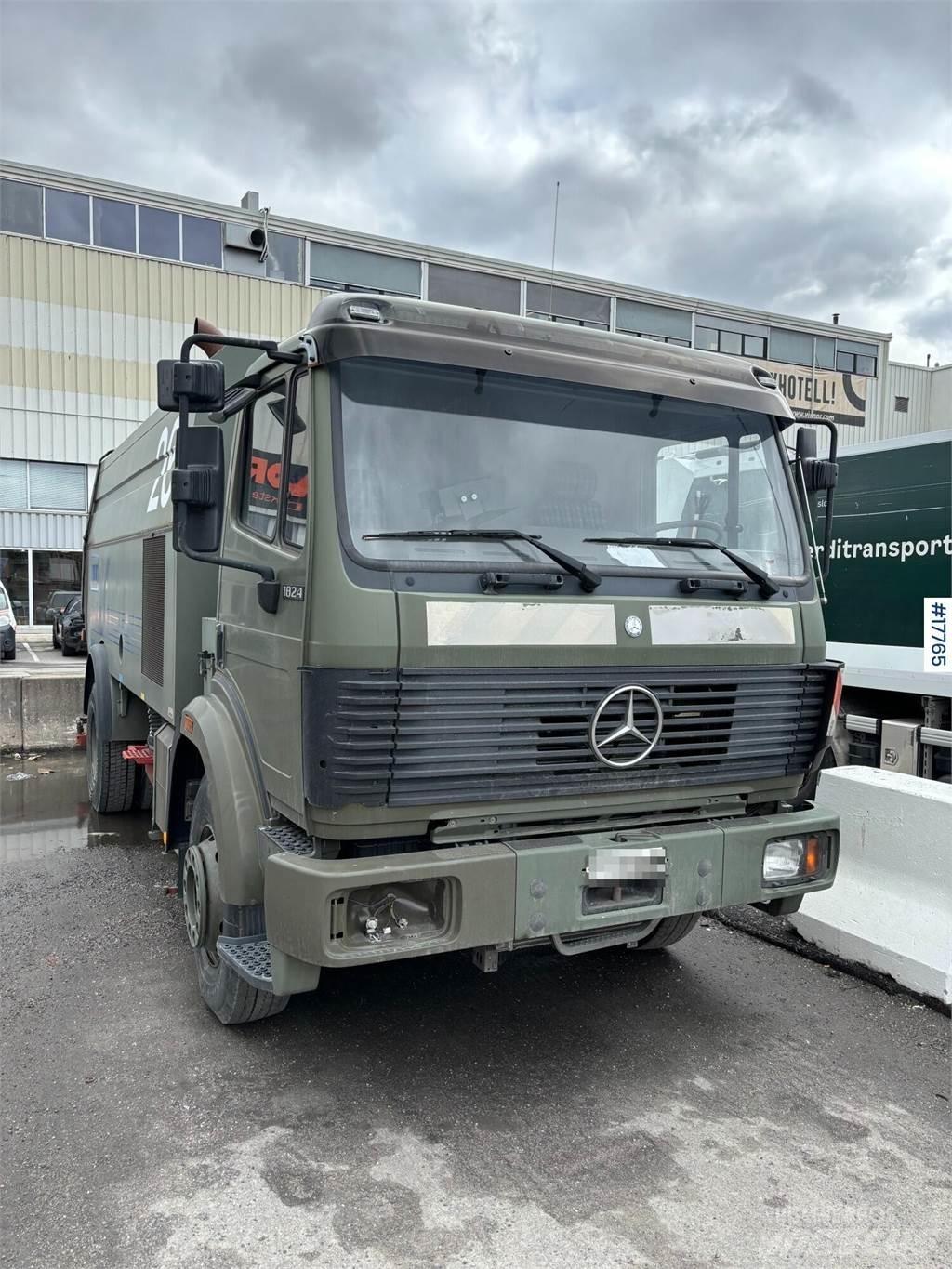 Mercedes-Benz 1824 Zametacie vozidlá