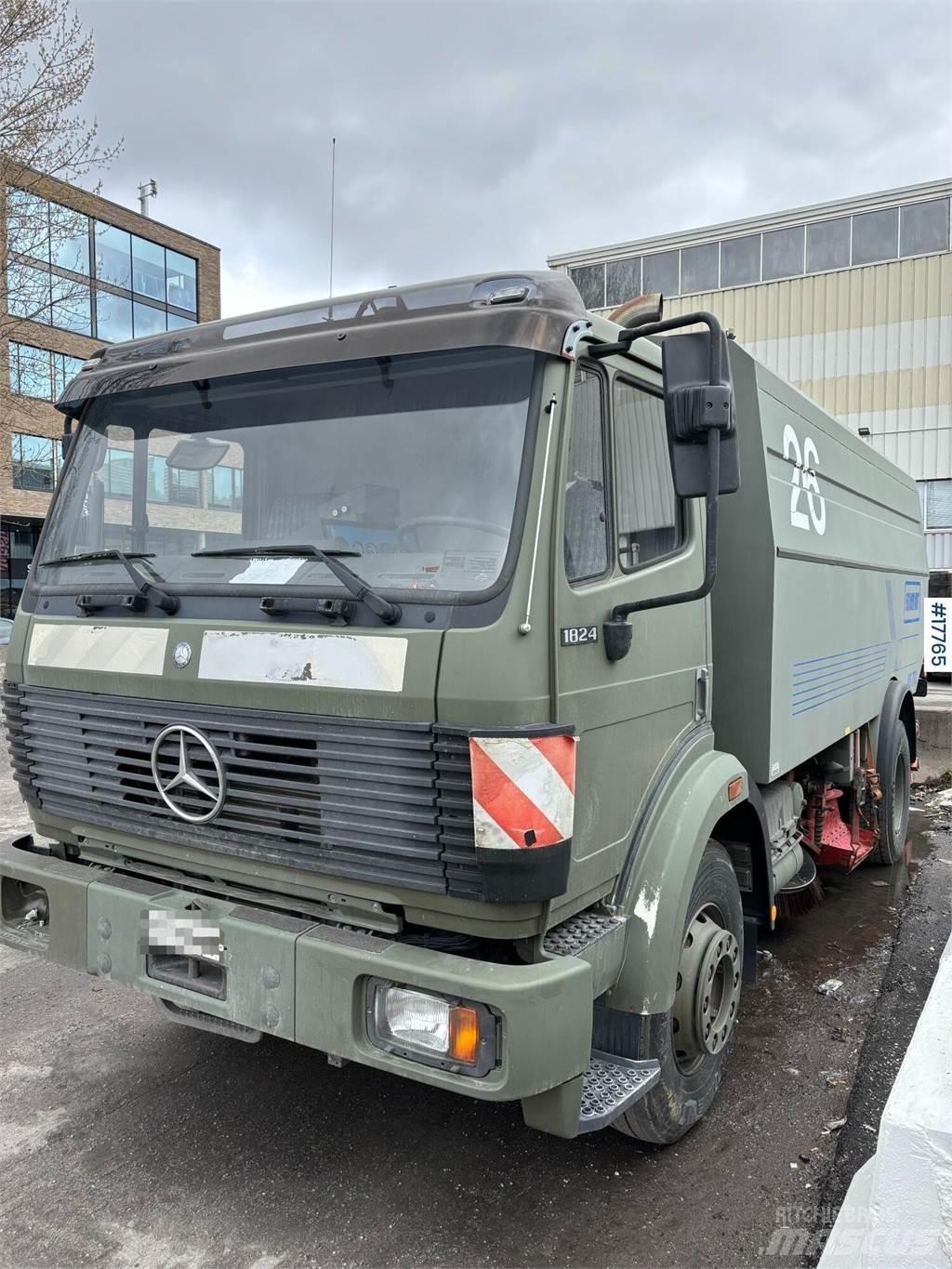 Mercedes-Benz 1824 Zametacie vozidlá