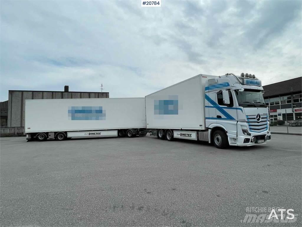 Mercedes-Benz Actros Skriňová nadstavba