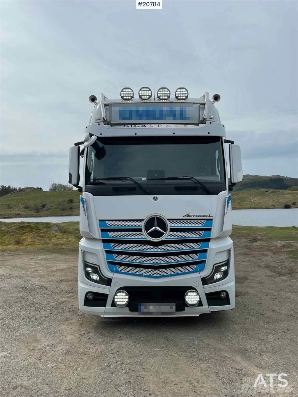 Mercedes-Benz Actros Skriňová nadstavba