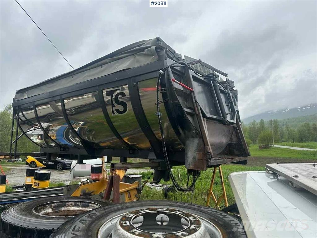 Norslep asfaltbalje Vyklápacie prívesy