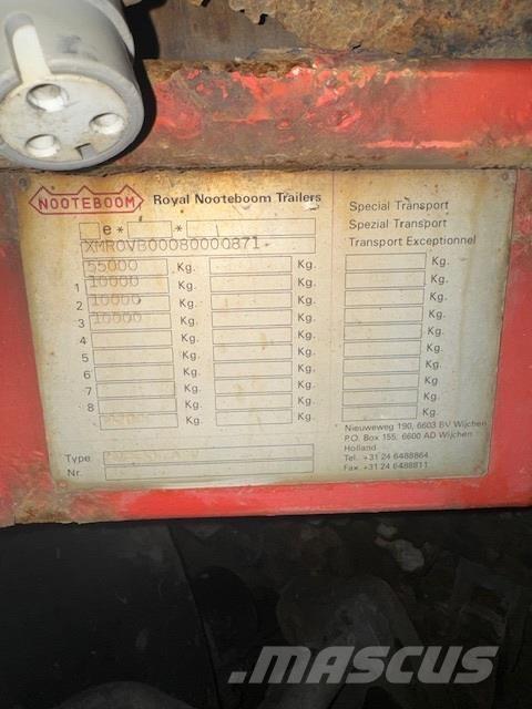  Noteboom 2008 Valníkové návesy/Návesy sa sklápacím bočnicami