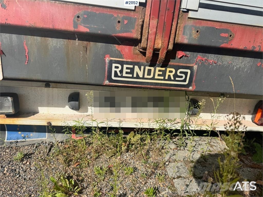 Renders trailer. Valníky