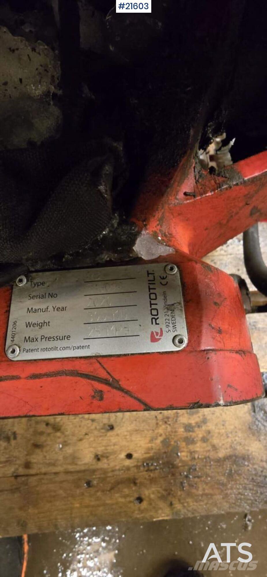 Rototilt R3 Stavebníctvo - ostatné