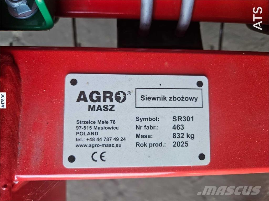 Agromasz SR 301 Mechanické sejačky