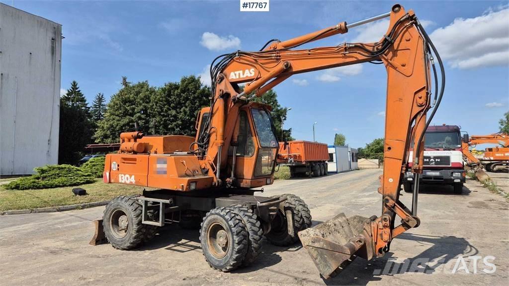 Atlas 1304 Kolesové rýpadlá