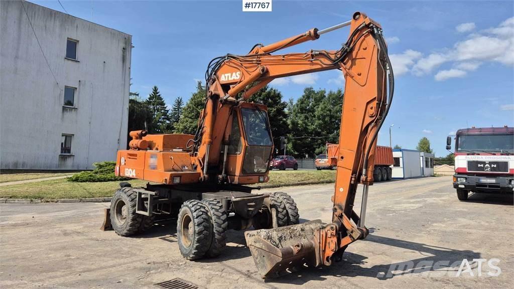 Atlas 1304 Kolesové rýpadlá