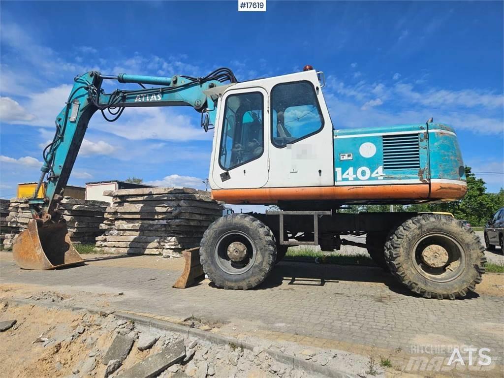 Atlas 1404 Kolesové rýpadlá