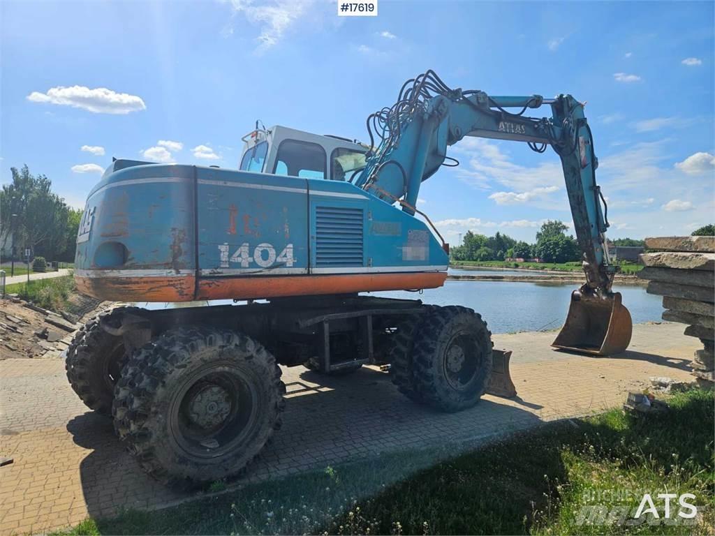 Atlas 1404 Kolesové rýpadlá