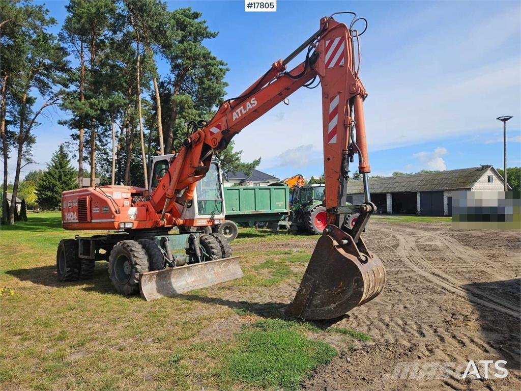 Atlas 1404 Kolesové rýpadlá