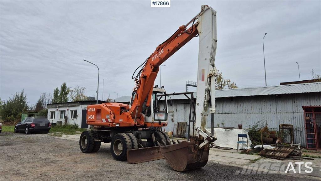 Atlas 1404 Kolesové rýpadlá