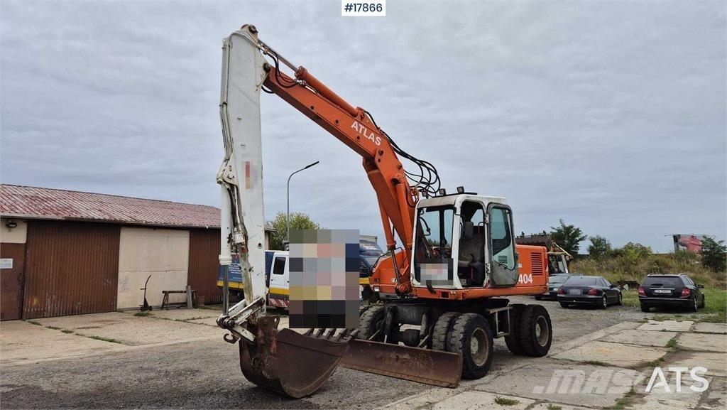 Atlas 1404 Kolesové rýpadlá