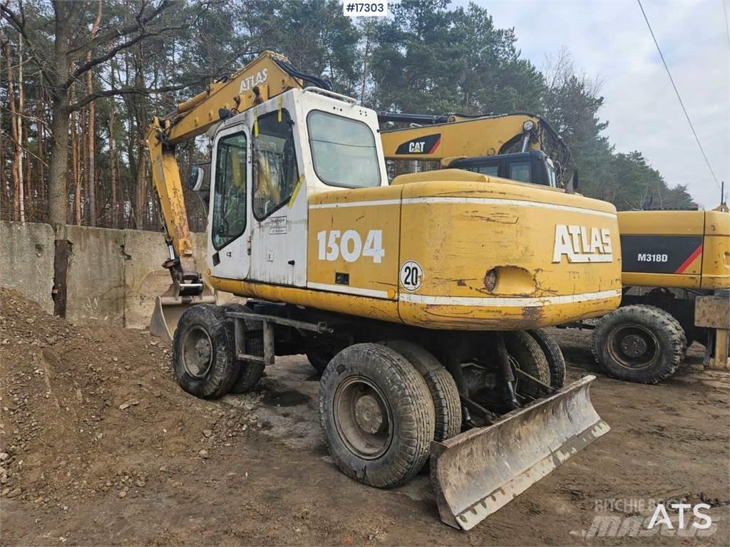 Atlas 1504 Kolesové rýpadlá