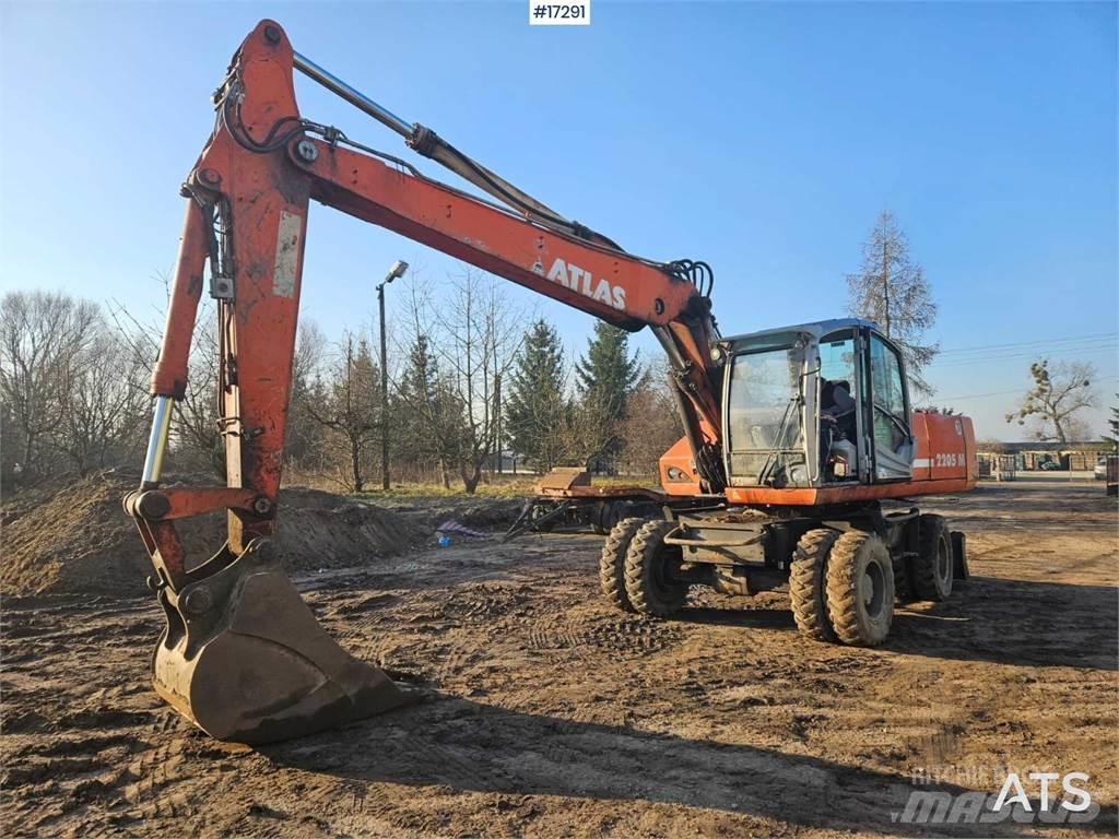 Atlas 2205 Kolesové rýpadlá