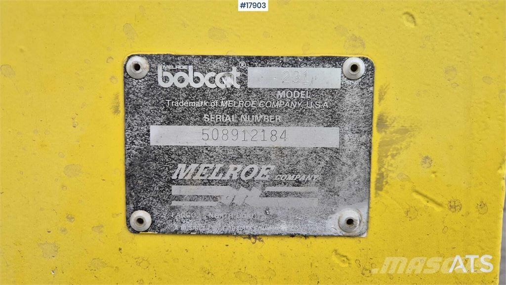 Bobcat 231 Mini rýpadlá < 7t
