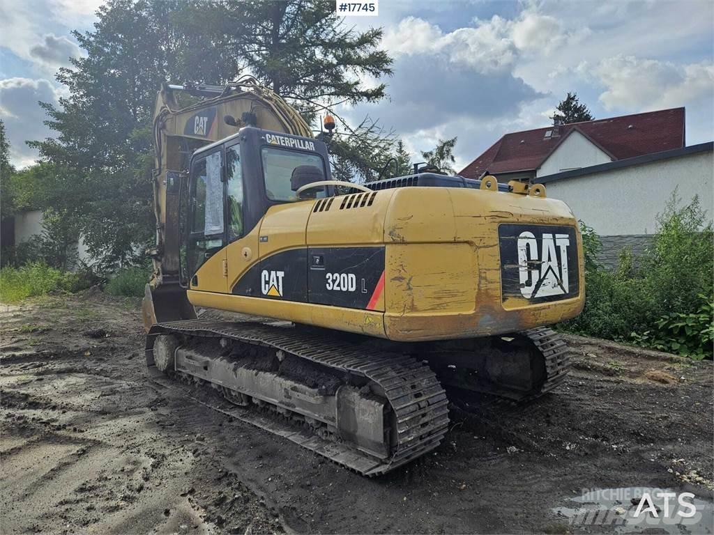 CAT 320D Pásové rýpadlá