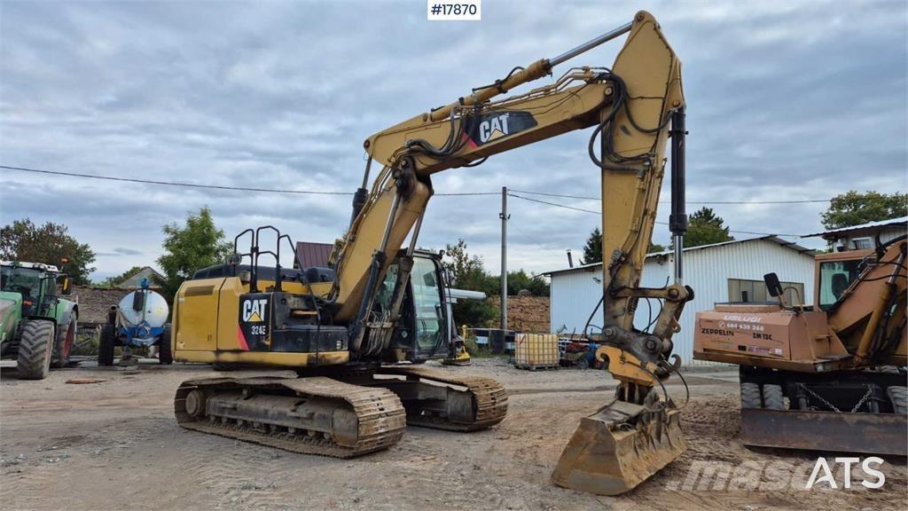 CAT 324E Pásové rýpadlá