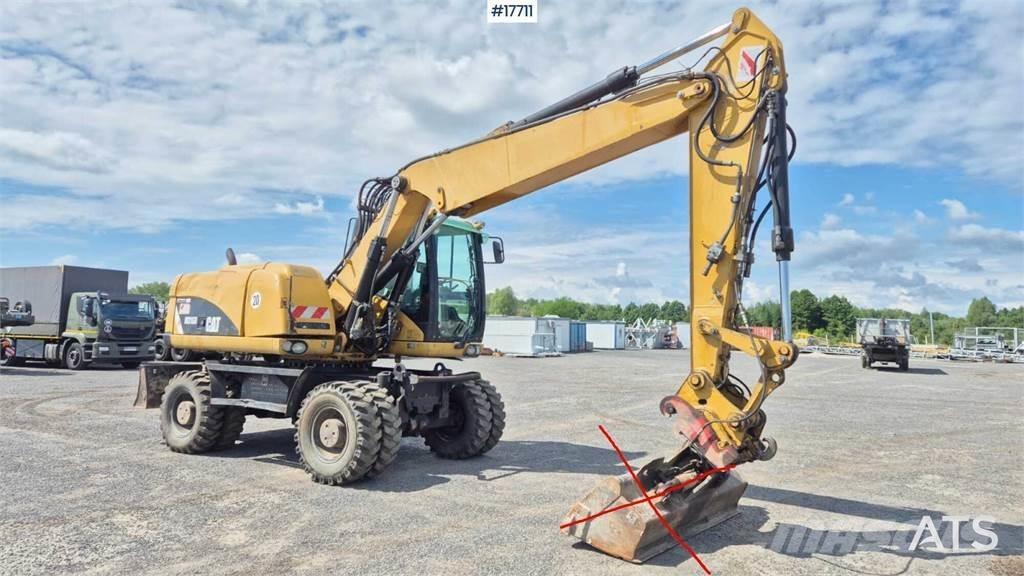 CAT M316D Kolesové rýpadlá