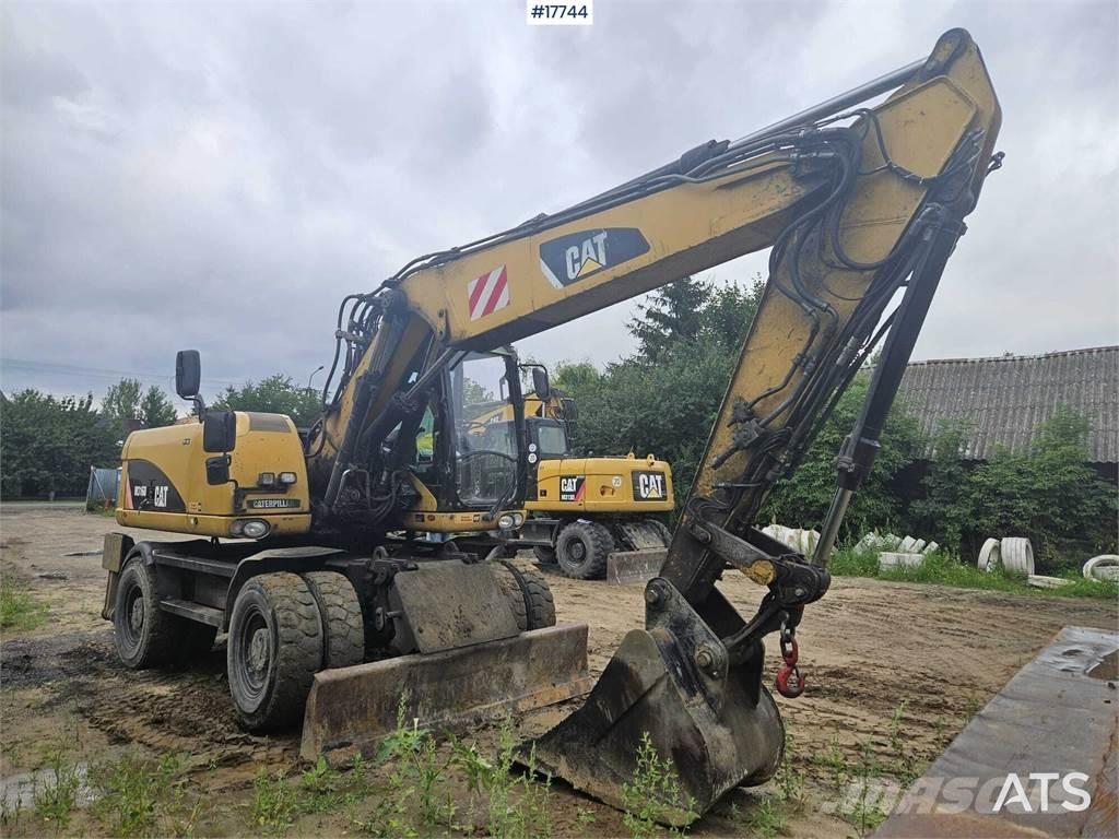 CAT M316D Kolesové rýpadlá