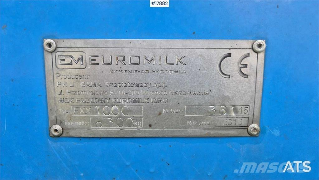 Euro MILK FXX 1000 Samozberacie vozy