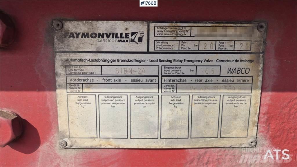 Faymonville STBN-2A Podvalníkové návesy