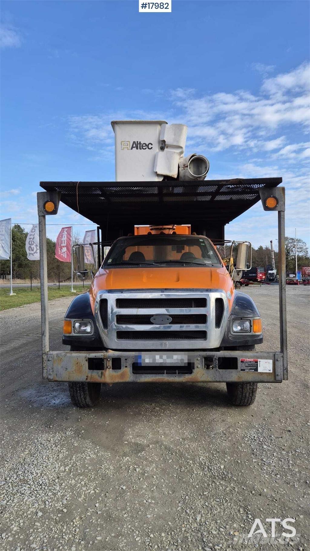 Ford F750 Autožeriavy, hydraulické ruky