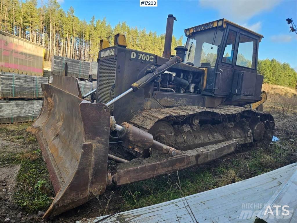 Hanomag D700 C Pásové dozéry