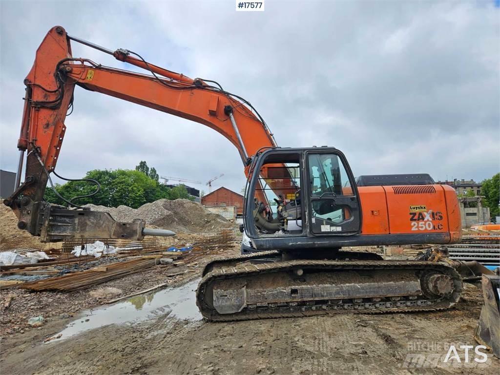 Hitachi Zaxis 250 LC Pásové rýpadlá