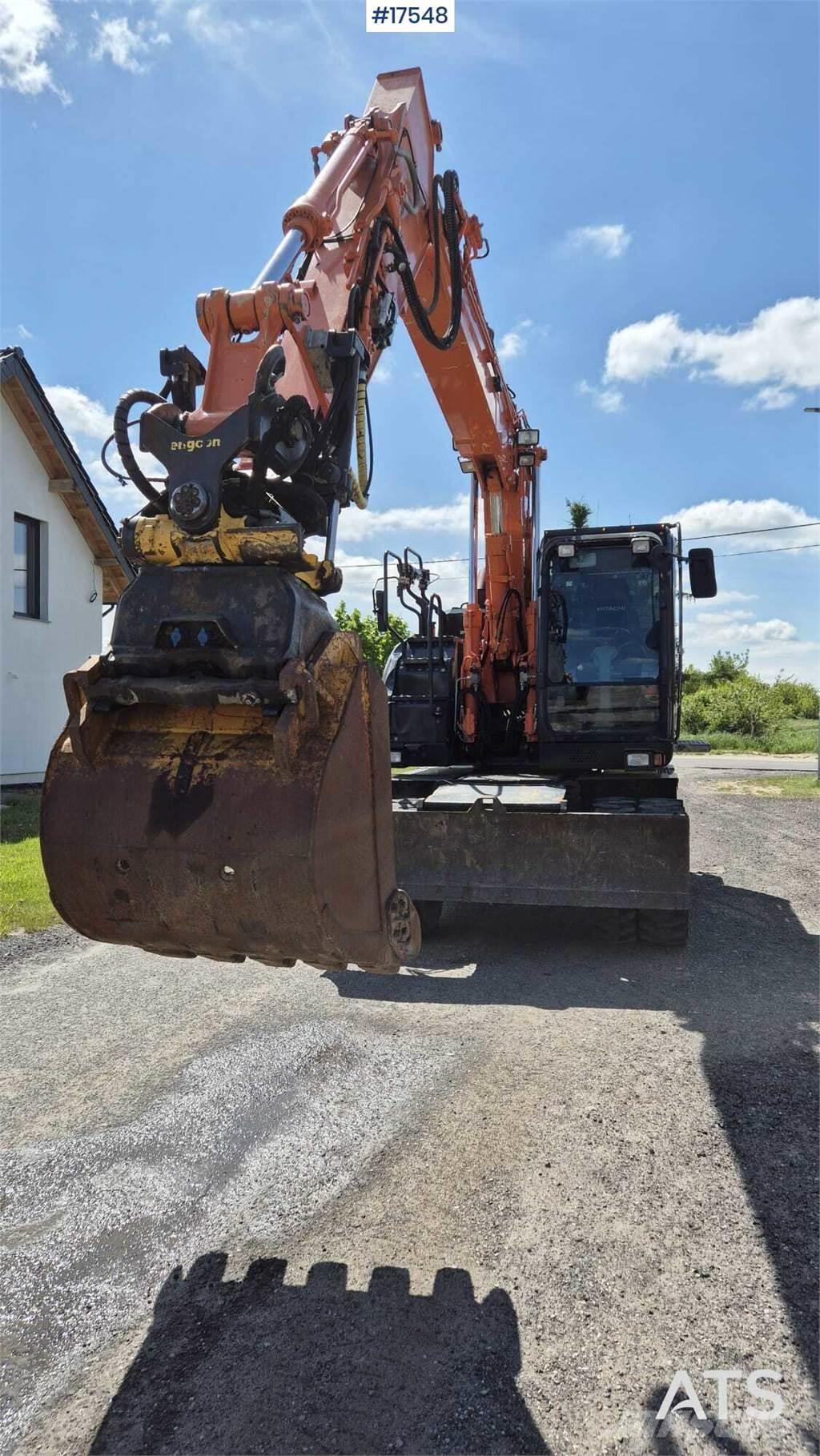 Hitachi ZX140W-6 Kolesové rýpadlá