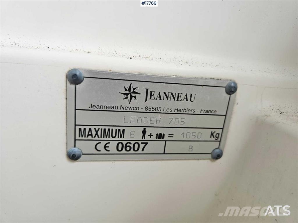  Jeanneau Leader 705 Stavebníctvo - ostatné