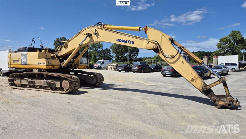 Komatsu PC 340 LC Pásové rýpadlá