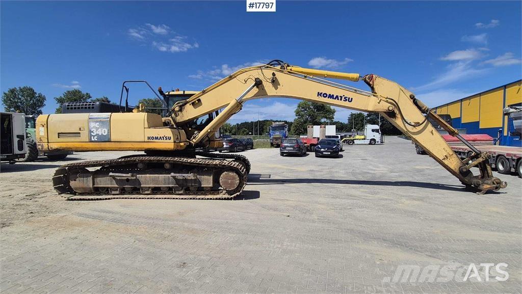 Komatsu PC 340 LC Pásové rýpadlá