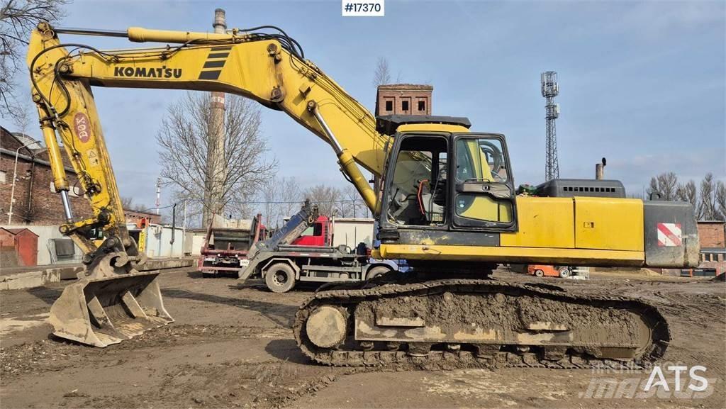 Komatsu PC450 Pásové rýpadlá