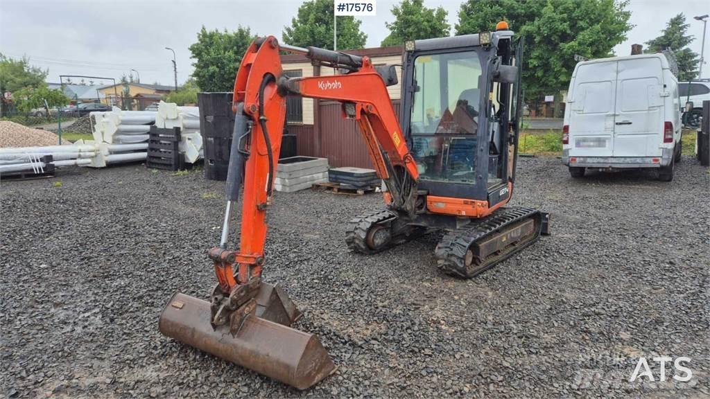 Kubota U27-4 Mini rýpadlá < 7t