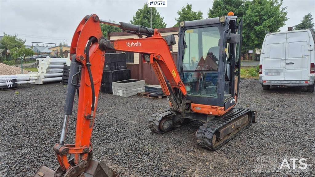 Kubota U27-4 Mini rýpadlá < 7t
