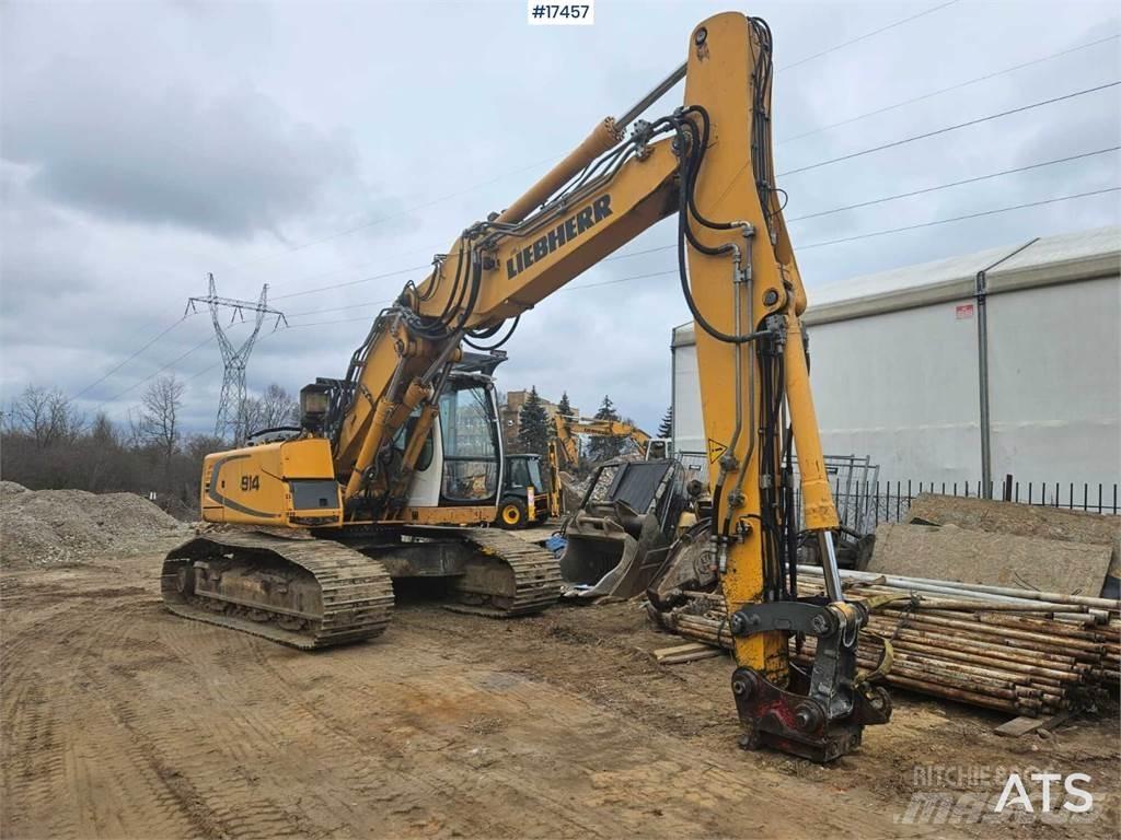 Liebherr 914 C HD-SL Pásové rýpadlá