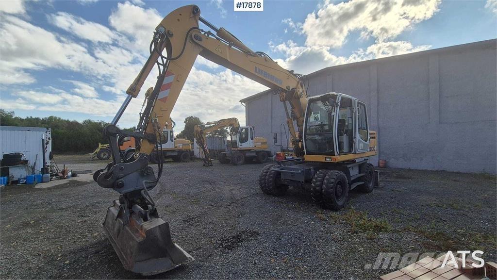 Liebherr A 900C Kolesové rýpadlá
