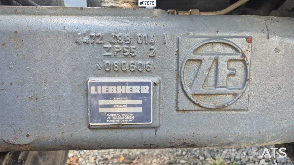 Liebherr A 900C Kolesové rýpadlá
