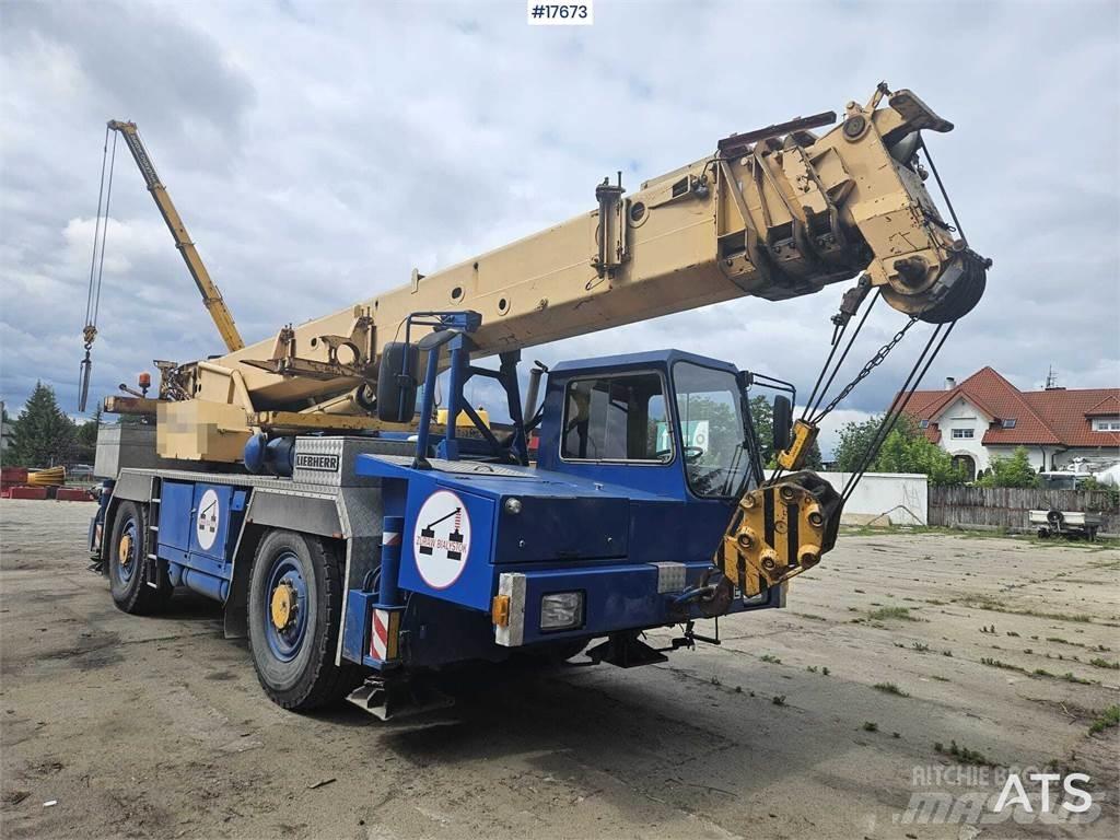 Liebherr LTM 1025 Univerzálne terénne žeriavy