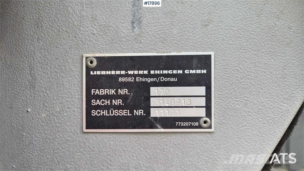 Liebherr LTM 1030/2 Univerzálne terénne žeriavy