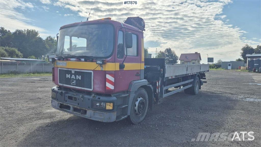 MAN 18.224 Autožeriavy, hydraulické ruky