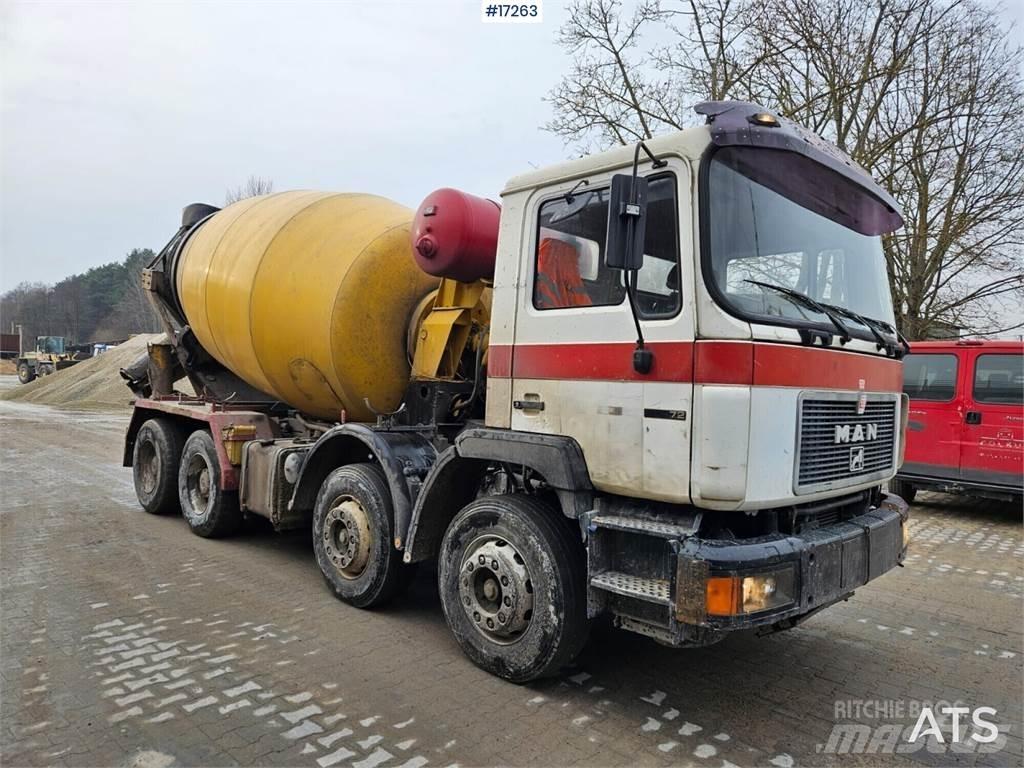 MAN F13 Domiešavače betónu