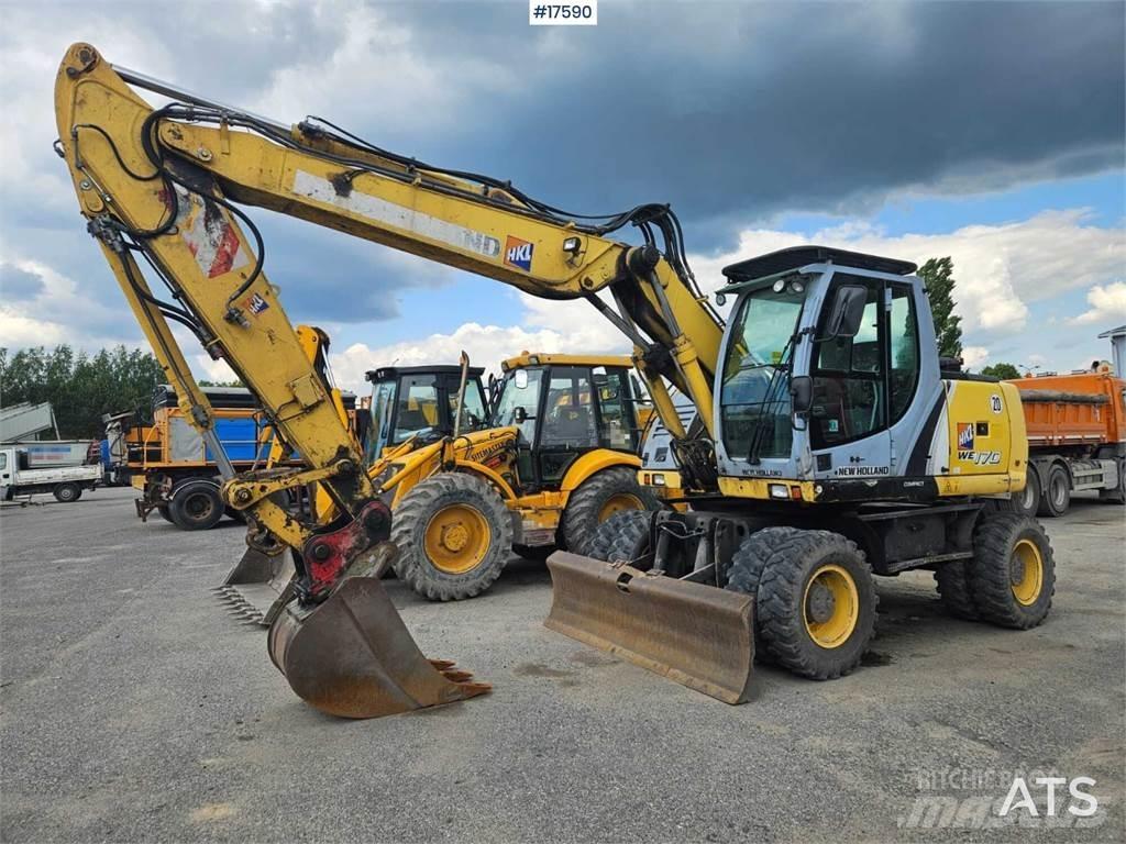 New Holland WL 170C Kolesové rýpadlá