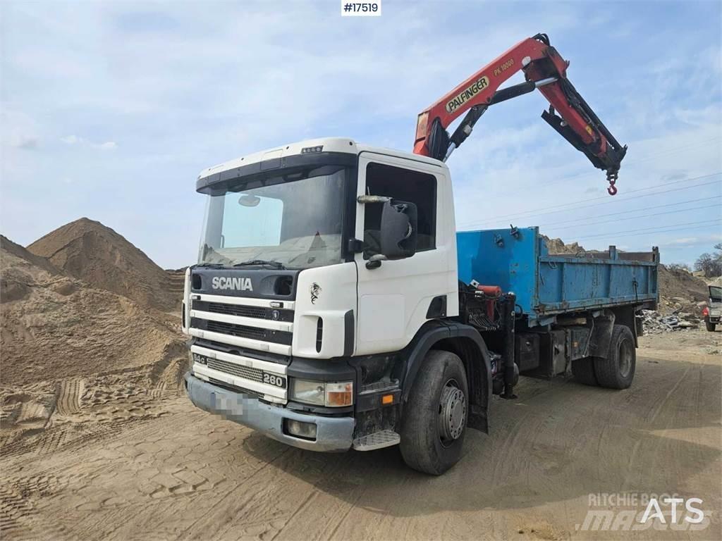 Scania 94G Autožeriavy, hydraulické ruky