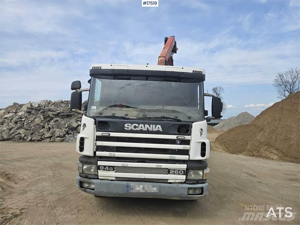Scania 94G Autožeriavy, hydraulické ruky