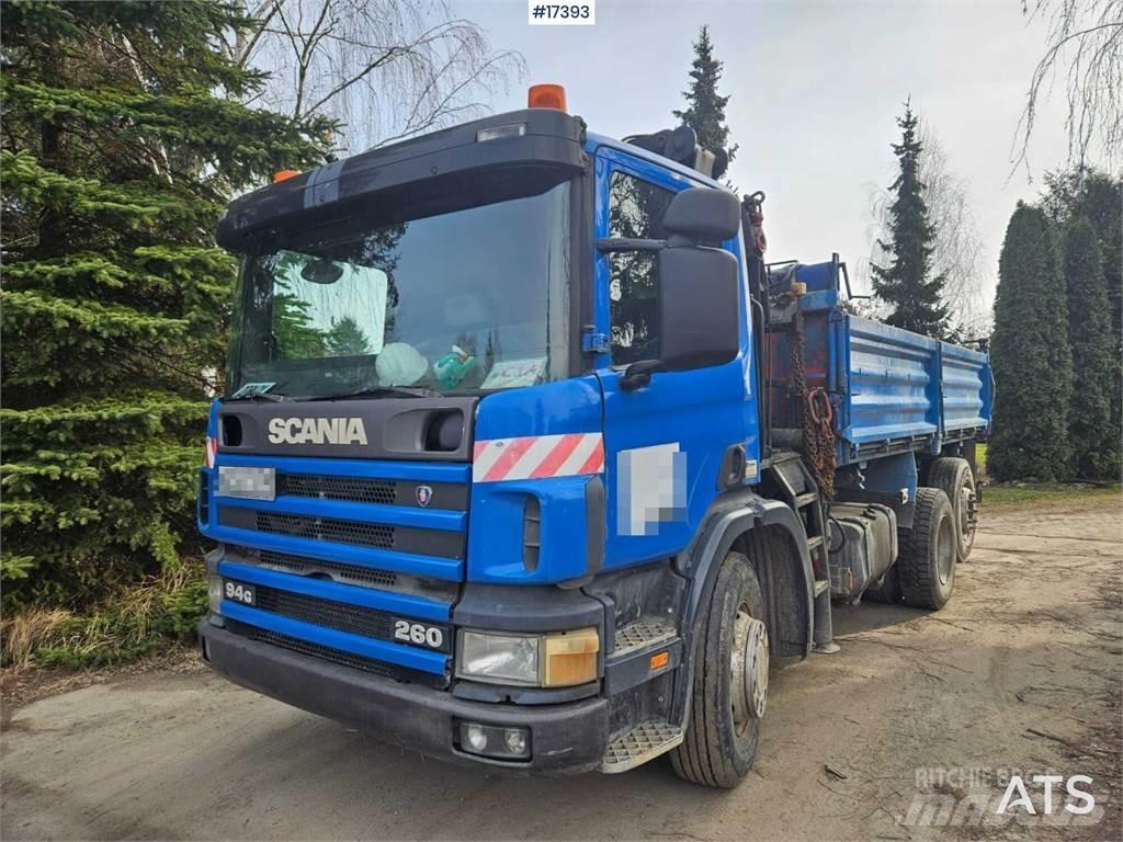 Scania 94G z HDS Autožeriavy, hydraulické ruky