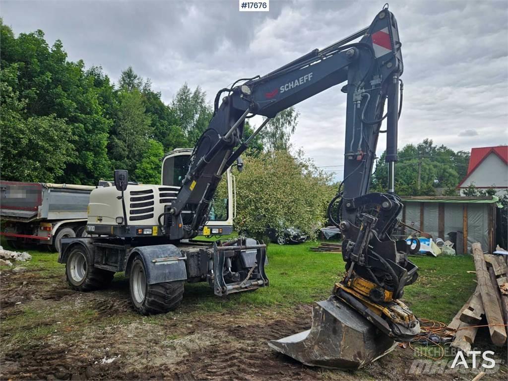 Schaeff TW 110 Kolesové rýpadlá
