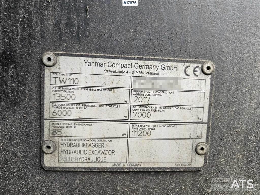 Schaeff TW 110 Kolesové rýpadlá