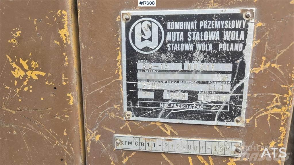 Stalowa Wola SG 15 Pásové dozéry